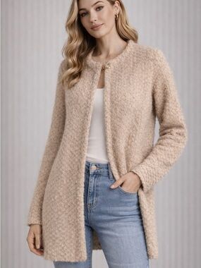 Adrianna Papell Tan Women's Cardigan